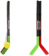 Hokejka 2ks s pukem plast 70cm v sce