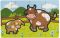 Puzzle devn Moje prvn zvtka 4x12 dlk 20x1