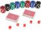 Poker sada 100ks + karty + kostky v kufku v krab