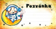 Pozvnka na oslavu - Kosmonaut 10 ks - zvtit obrzek
