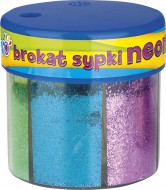 Brokt sypk neon 6 barev 50 g, Creativo