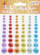 Kam�nky samolep�c� barevn� s brok�tem na blistru