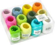 Raffia provzek paprov 10 m mix barev