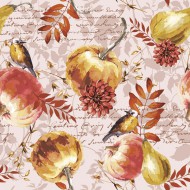 Ubrousky MAKI L (20ks) Autumn Pumpkin and Birds