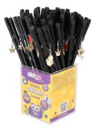 Tu�ka s gumou STRIGO HB kulat� - Stripes metal 