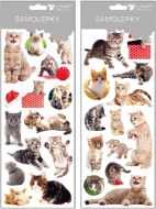 Samolepky ko�ky 30x12 cm
