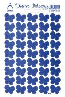 Samolepka  Motlci fialov Butterflies 416-V modr - zvtit obrzek