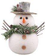 Snhulk z polystyrenu se tpytivm dekorem na postaven 18 x 23 x 14 cm