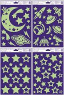 Okenn� f�lie sv�tic� ve tm� Vesm�r 20 x 30 cm