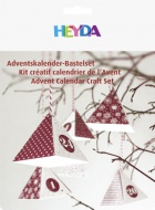 Adventn kalend set 180g erven/bl