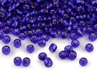 Rokajl 6/0 - 4 mm s pr�tahem 28 modr� tm., 50 g - zv�t�it obr�zek