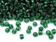 Rokajl 6/0 - 4 mm s pr�tahem 53A zelen� tm., 50 g - zv�t�it obr�zek