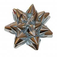 Rozeta st��brn� velk� 11 cm