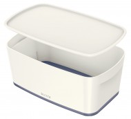 lon box s vkem Leitz MyBox, velikost S, bl/ed - zvtit obrzek