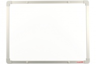 B�l� tabule boardOK, st��brn� r�m 60 x 45 cm - zv�t�it obr�zek