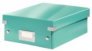 Mal organizan krabice Leitz Click-N-Store - ledov modr