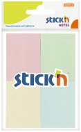 Blok lepc Stickn 40x50/4 pastelov 4x50list