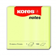 Samolep�c� blo�ky Kores 75x75 mm - zv�t�it obr�zek