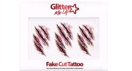 Tetov�n� - Krvav� �kr�bance Fake Cut Tattoo 