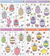 Okenn� f�lie s glitry Velikono�n� vaj��ka 30 � 33,5 cm