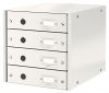 Zsuvkov box Leitz Click-N-Store 4 zsuvky - bl