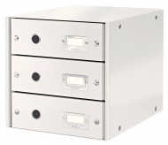 Zsuvkov box Leitz Click-N-Store 3 zsuvky - bl