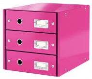 Zsuvkov box Leitz Click-N-Store 3 zsuvky - rov