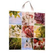 Ta�ka PE s uchem 43 x 47 cm/35 mc jarn� kv�ty