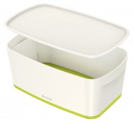 lon box s vkem Leitz MyBox, velikost S, bl/zelen - zvtit obrzek