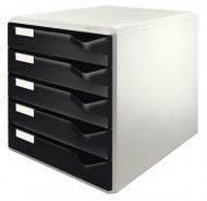 Zsuvkov box Leitz 5 zsuvek, ern