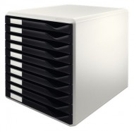 Zsuvkov box Leitz 10 zsuvek, ern
