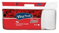 Toaletn papr Big Soft Red, 3 vrstv, 8+2 ks