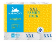 Toaletn papr Harmony Comfort XXL, 2 vrstv, 24 ks