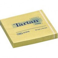 Bloek samolepc Tartan, 76 x 76 mm, 100 list - zvtit obrzek