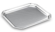 Podnos hranat� ALU 37,5 x 28 cm.