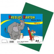 Kreslic karton A4/180g/ 50 zelen - zvtit obrzek