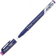 Gumovac liner Pilot FriXion Fineliner, tenk hrot tmav rov - zvtit obrzek
