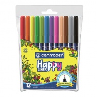 Popisovae CENTROPEN etue HAPPY LINER 2521 12 ks