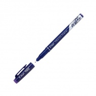 Gumovac liner Pilot FriXion Fineliner, tenk hrot fialov - zvtit obrzek