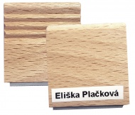 Raztko pro prvka - jmenovka se ttkem