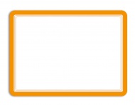 Samolepic magnetick rmeek Magneto A4 oranov /2 ks - zvtit obrzek