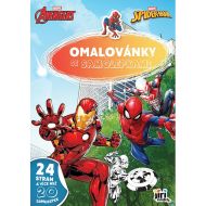 Omalovnky A4 se samolepkami Marvel - zvtit obrzek