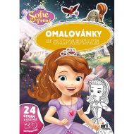Omalovnky A4 se samolepkami Sofie prvn - zvtit obrzek