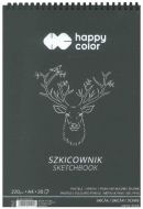 Happy Color Skick se spirlou - ern A4