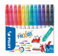 Fixy frixion Colors gumovateln, sada 12 barev
