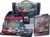 koln aktovkov set City Cars 4dln - zvtit obrzek