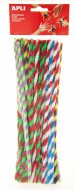 Modelovac drtky 30 cm, mix kroucench barev,50ks