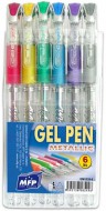 Gelov pero set Metalic 6ks