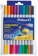 Oboustrann fixy Pelikan 20barev