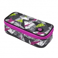 Studentsk penl Bagmaster Case Bag 9 B Purple / Green / Black - zvtit obrzek